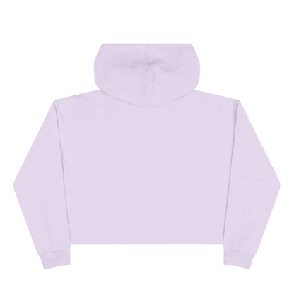 Rebelstoke Women’s Cropped Hoodie – Mountain Rise in Lilac