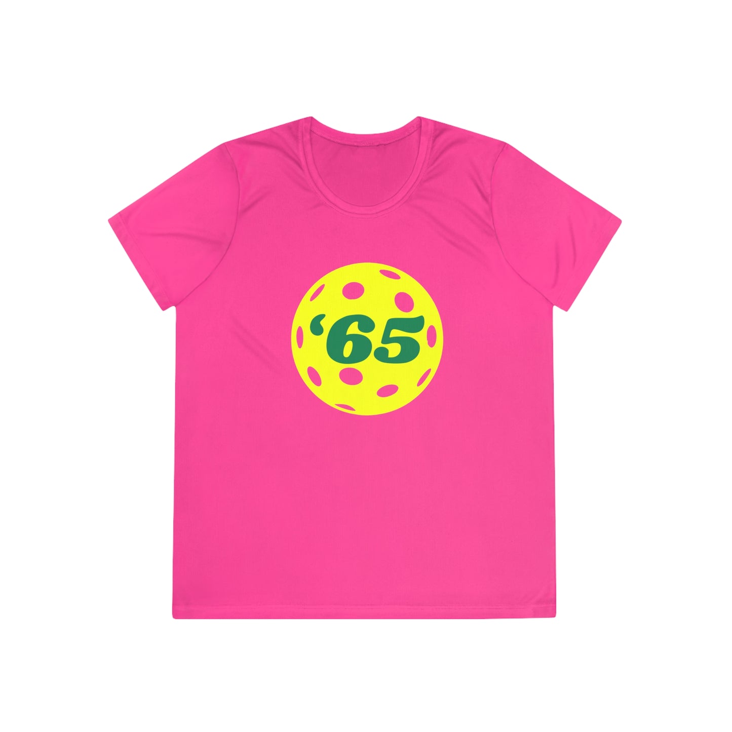 '65 Pickleball OG Origin Performance Tee in Bright Pink