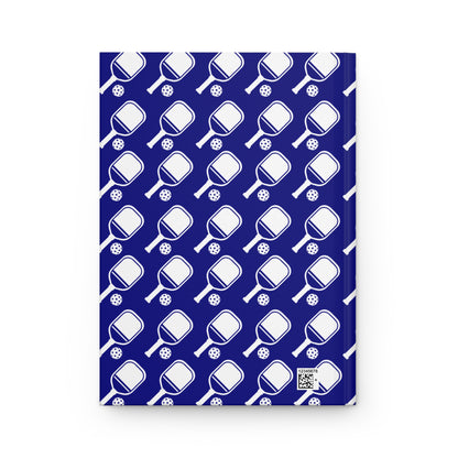 Monogram Pickleball Paddle Hardcover Journal