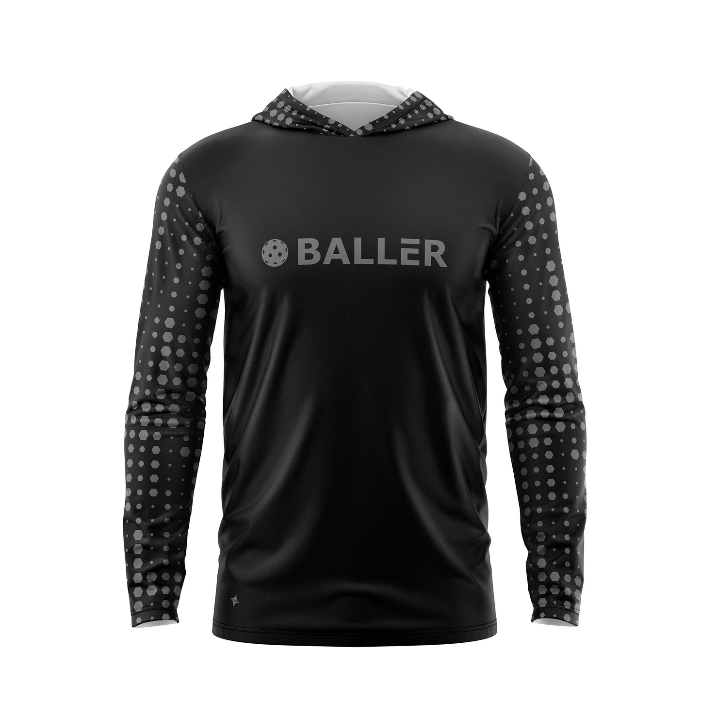 BALLER Performance Hoodie in Black